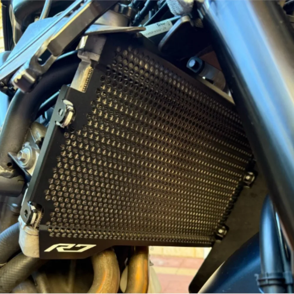 For Yamaha YZF R7 2022-2024 2025 2026 YZFR7 Radiator Guard Grille Cover Protector Motorcycle Accessories Cooler Protection Grill