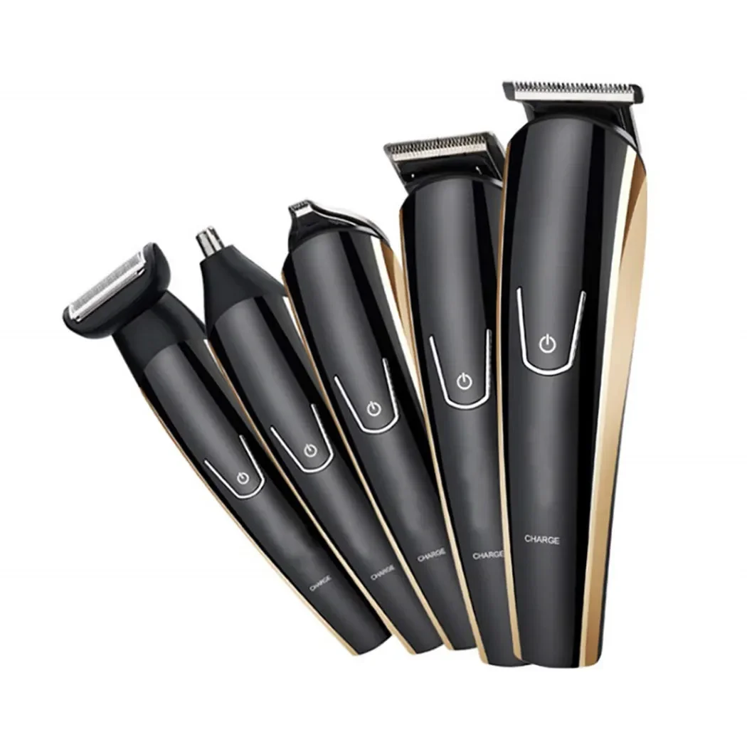 

Professional Men's grooming Hair remover kit 4 in 1 beard nose ear hair trimmer Rechargeable Men's hair shaver