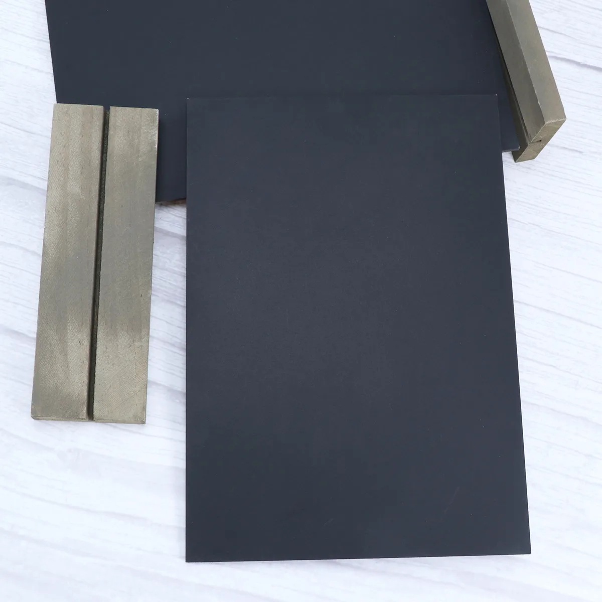 

6Pcs Wooden Double-Sided Message Blackboard with Stable Base for Home Decor Bedroom Living Room Kitchen Wedding Party Notes and