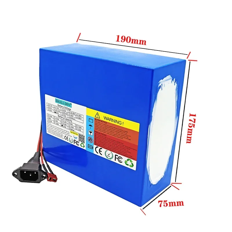 Imagem -02 - Bloco da Bateria de Lítio para a Motocicleta Fonte de Alimentação Alternativa Capacidade Alta Acessório 60v 20ah 21700 16s4p Bms 67.2v 5a Carregador 40a Novo