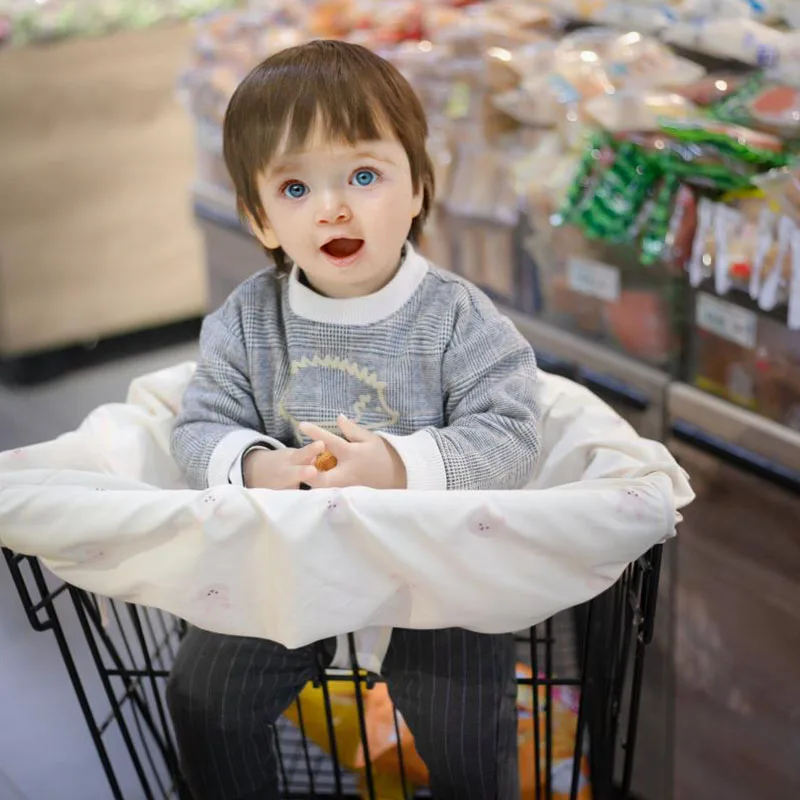 Baby dining chair cover, cushion cover, protective cushion cloth cover, supermarket shopping cart cover