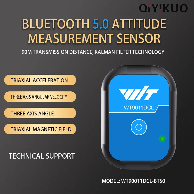 Intelligent Bluetooth 5.0 Accelerometer Triaxial Gyroscope Kalman Angle Sensor Electronic Compass Magnetometer Inclinometer