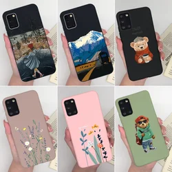 Case For Samsung Galaxy A31 A51 A71 Beautiful Flower Soft Silicone Cover Shockproof Protective Funda For A 31 A 51 A 71 Coque