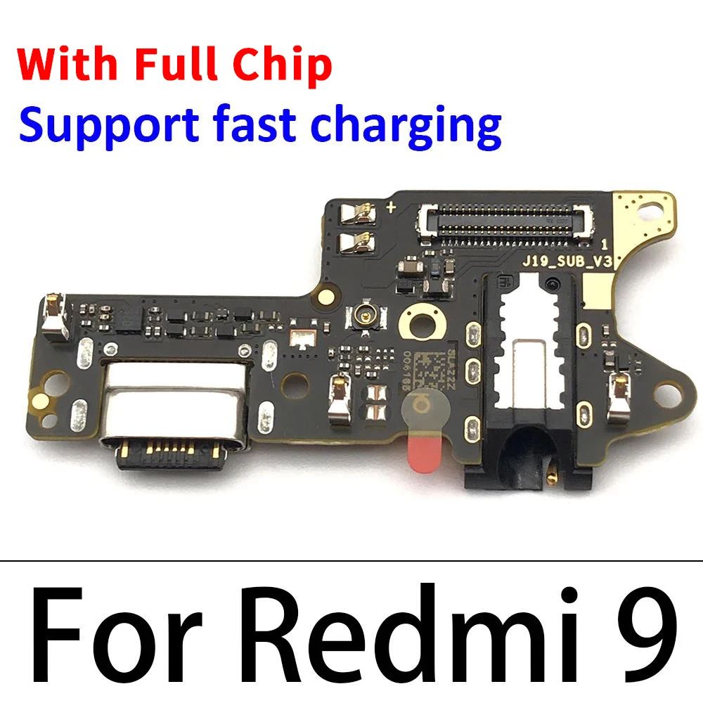 For Xiaomi Redmi 4 Pro Note 5A 7 8 Pro 8 8A 9 9T Poco M3 USB Charge Port Dock Connector Charging Board Flex Cable