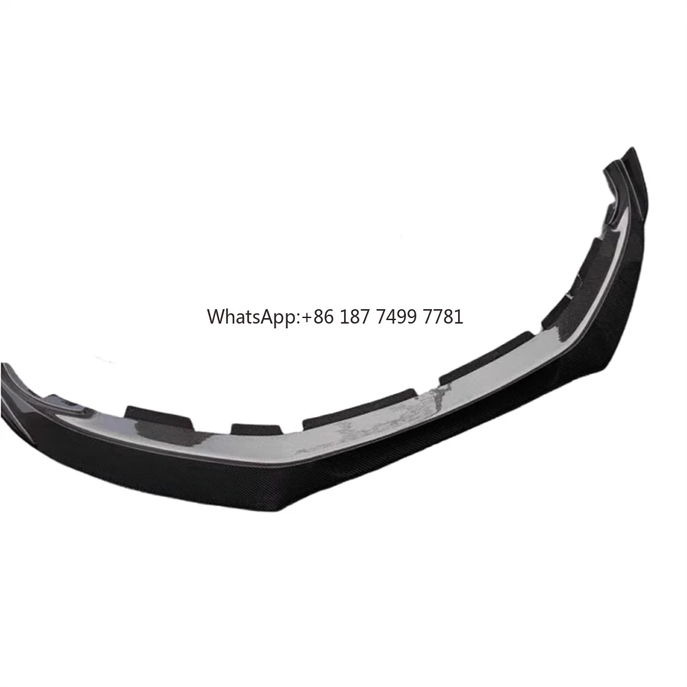 

High Quality Genuine Carbon Fiber Front Chin and Front Lip Body Kit for 09-15 . XF