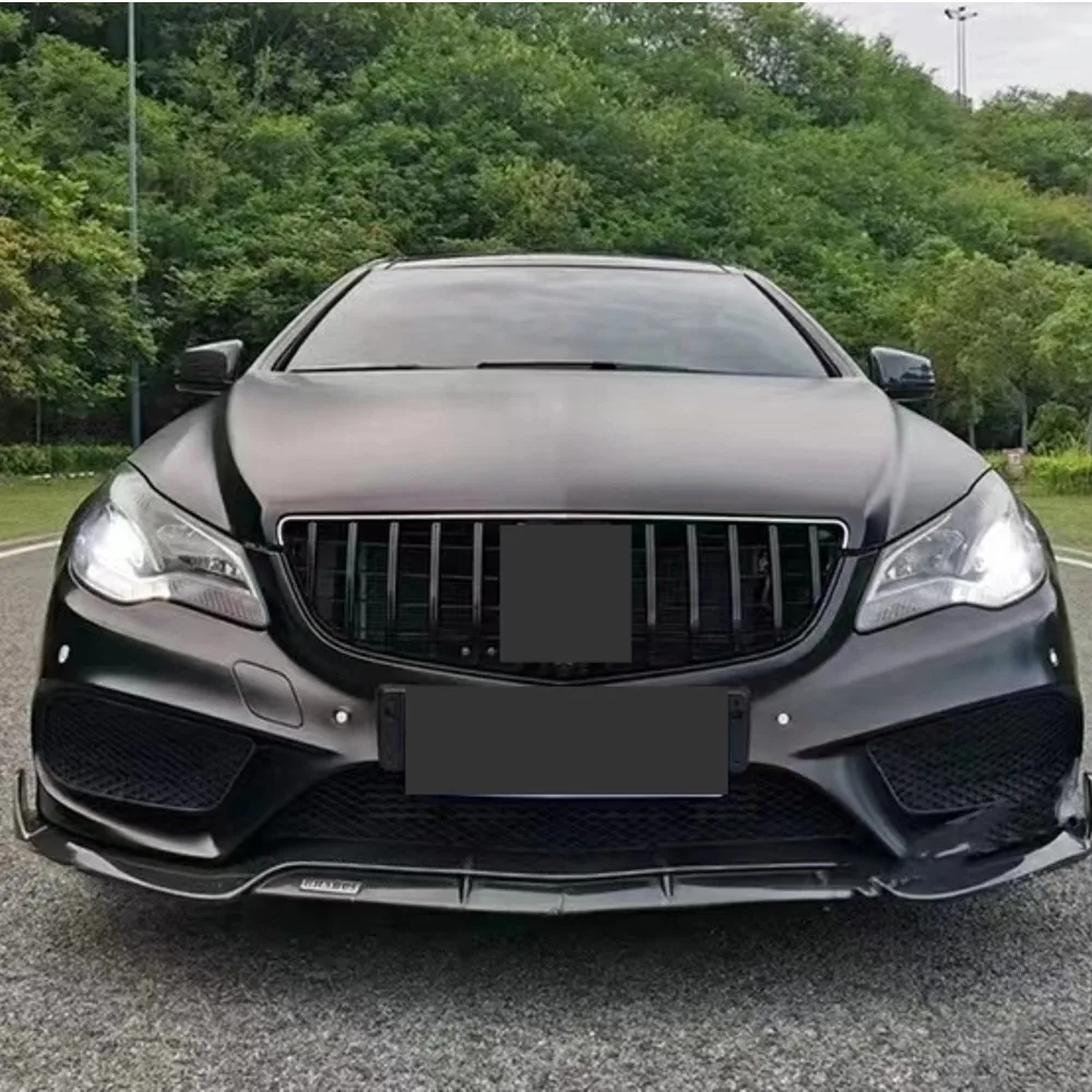 For  2014-2017 Mercedes Benz E Coupe C207 A207 W207 Front Grill Upper Replacement Car Bumper Hood Mesh Grille Auto Part