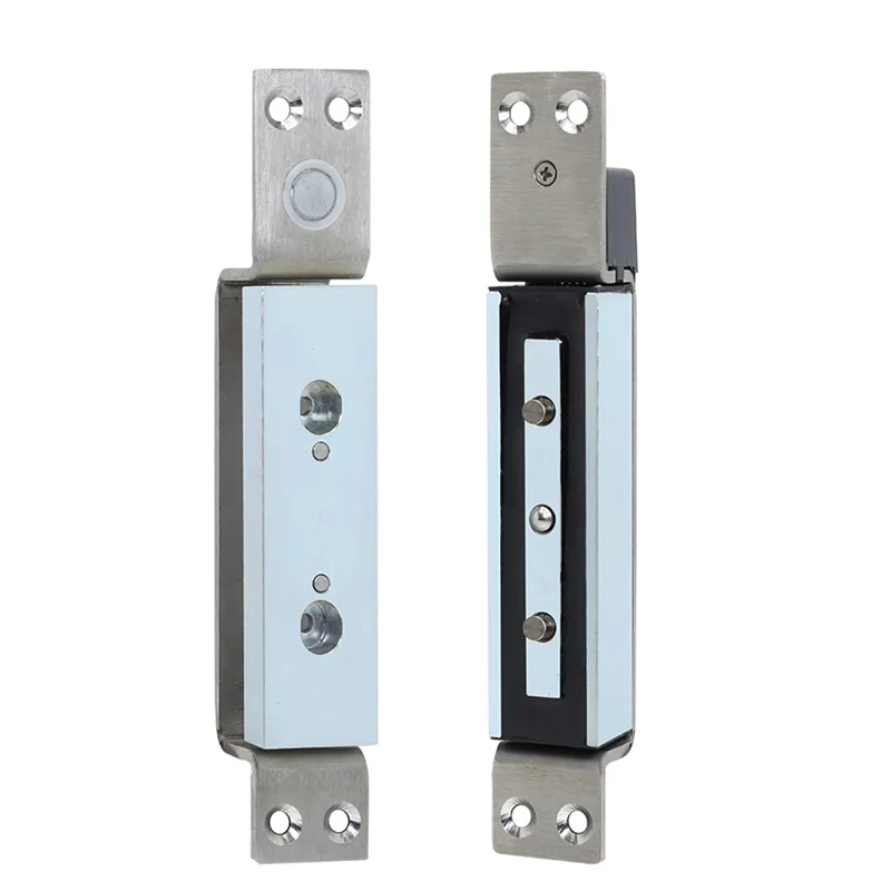 【Dernier montant!】 Serrure de cisaillement électromagnétique intégrée, Compatible avec le système de contrôle d'accès, serrure de porte magnétique électrique dissimulée