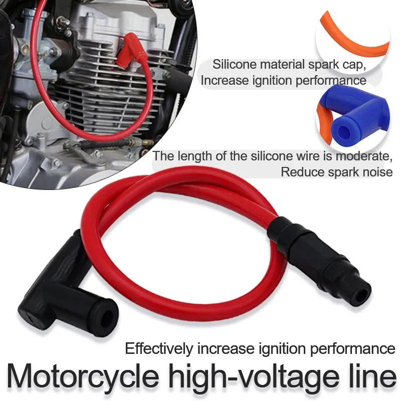 

Аксессуары для модификации мотоцикла, свеча зажигания для быстрого подключения, крышка масляной трубы, крышка сопла, силиконовый провод высокого напряжения с сопротивлением