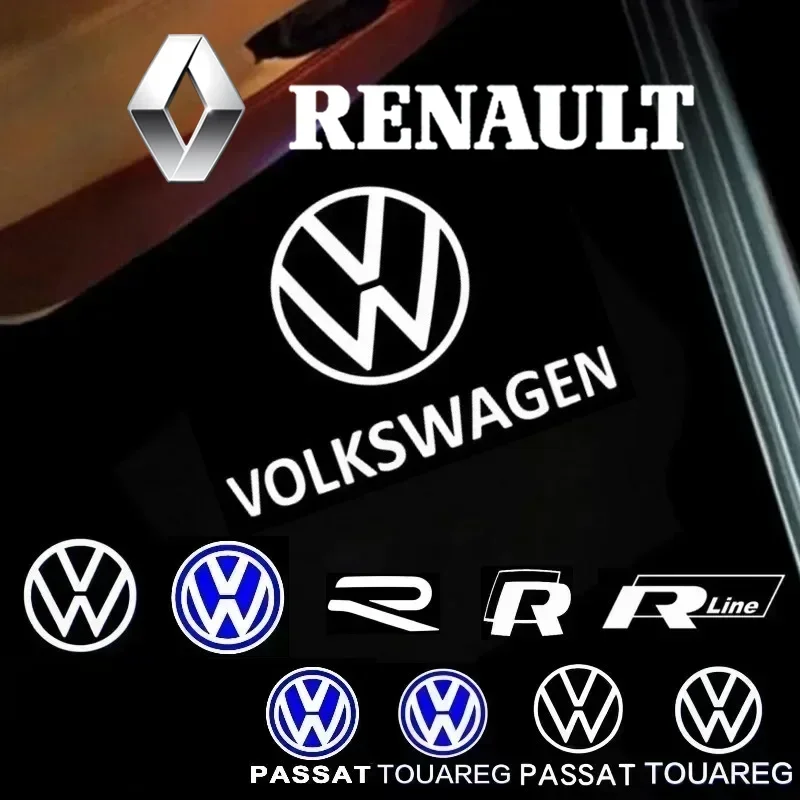 

2X LED Car Door Logo Light For Volkswagen VW Passat B5 B5.5 Touareg 1998 1999 2000 2001 2002 2003 2004 2005 LED Projection Lamp
