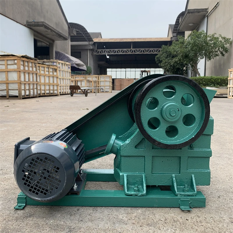 Small Laboratory Jaw Crusher PE/Ore Crusher 220V Manganese Steel Jaw Crusher Jaw Plate Accessories 100x60/100x150