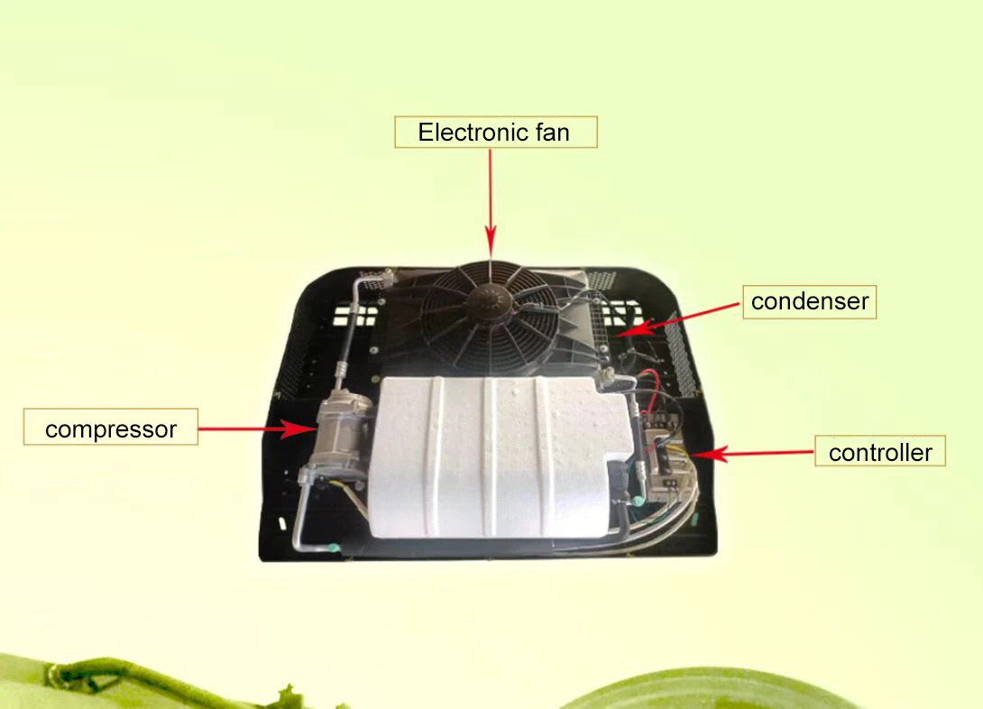 Air Conditioning For Car 24V Condit Roof Air Rv Parking Cooler 12 Volt Truck Air Conditioner For Trucks