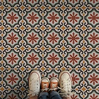 Peel and Stick VinylTiles Removable and Waterproof Flooring Tiles for Renters, Stick on Floor Tiles for Bathroom Backsplash