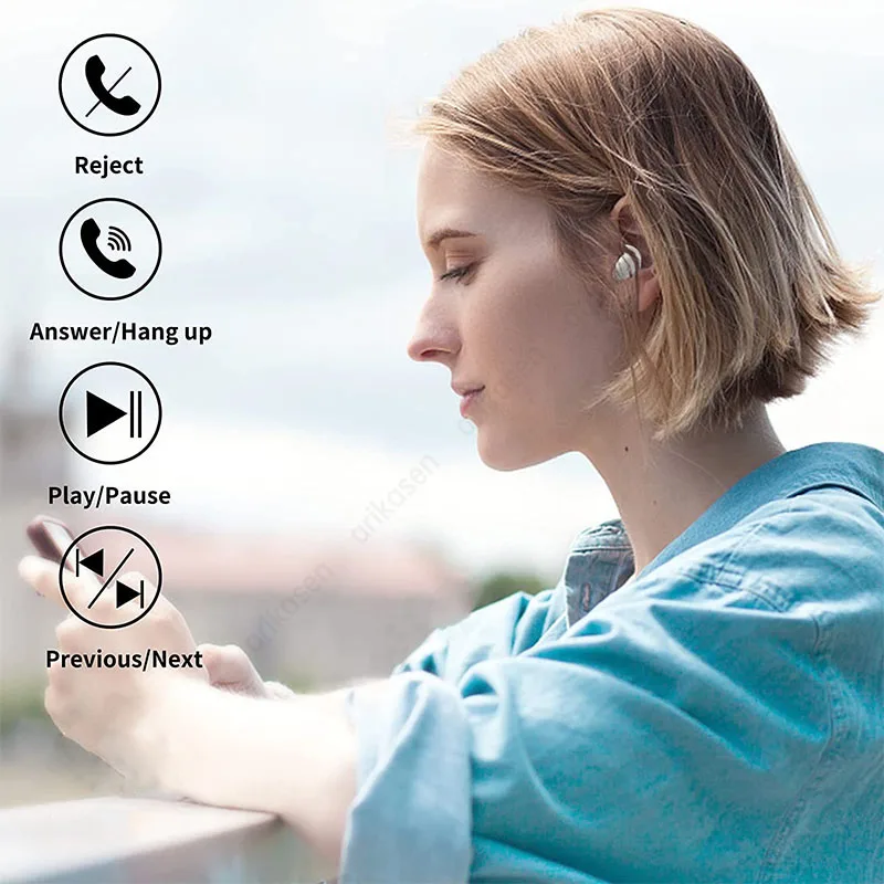 Sleeping Headphones Earphones Bluetooth Soft Comfortable Silicone Noise Isolating Earbuds with Mic Earplugs for Sport Meditation