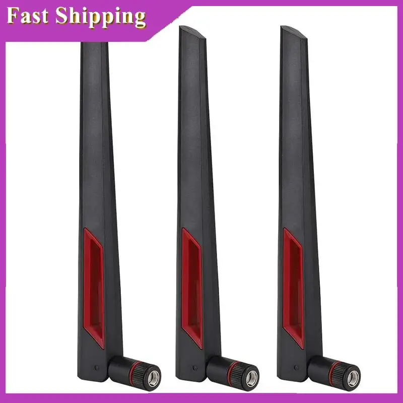 ABRI-High Gain Router Antenna SMA 8Dbi 2.4G/5.8G Dual Band Antenna Wifi Router Adapter For ASUS AC68U/AC88U/AC66U 3PCS