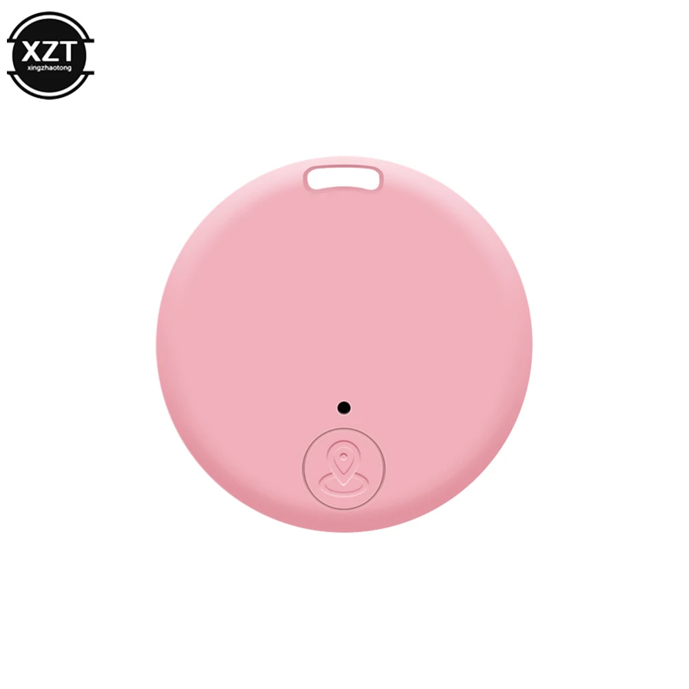Round Bluetooth 5.0 Loss Preventer New Mini GPS Positioning Tracker Two Way Alarm Smart Positioning Mobile Key Loss Preventer