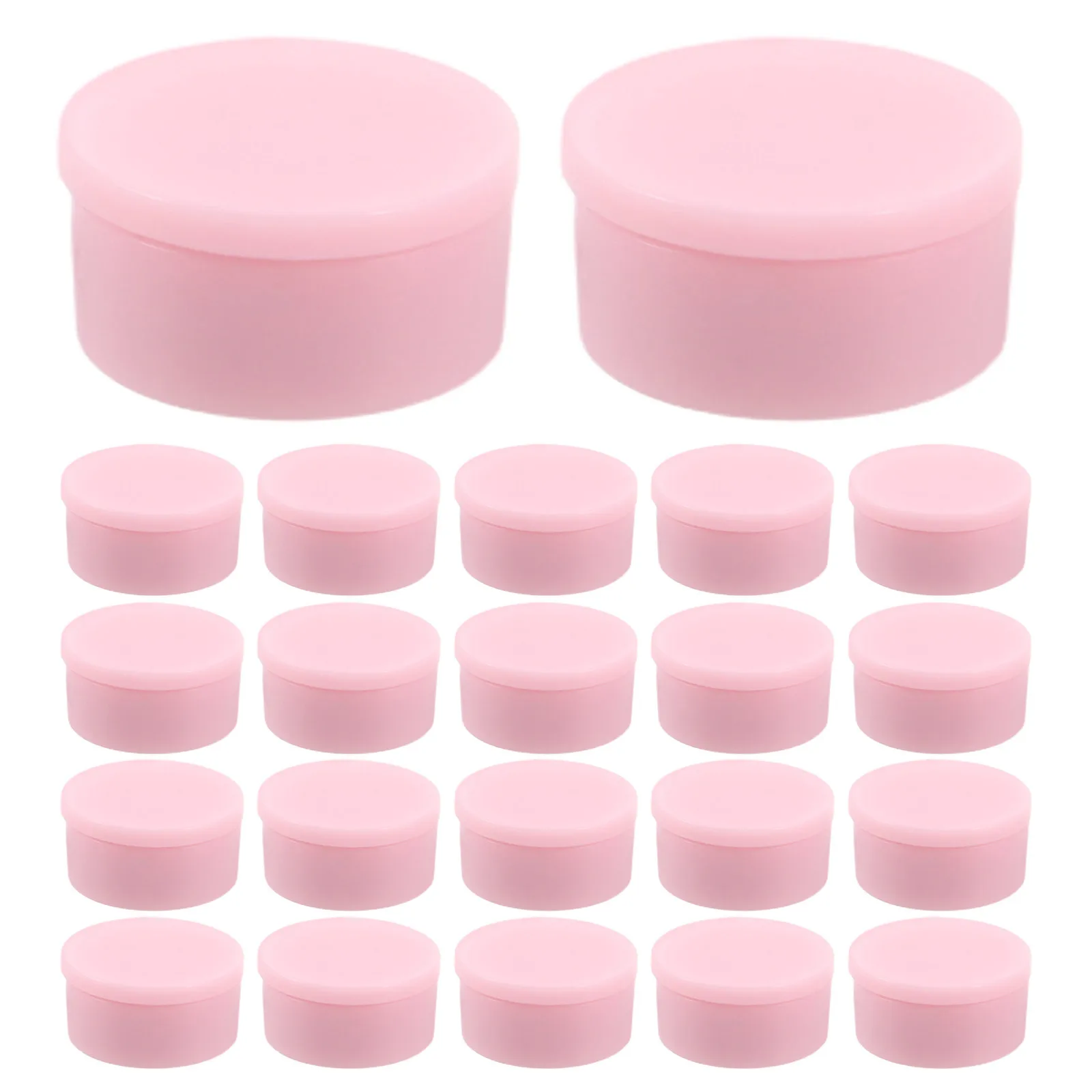 

40Pcs Nail Art Rotating Charm Bearings Pink Plastic Rotary Shaft Spinner DIY 3D Nail Design High-Speed Mini Bearing Jewelry