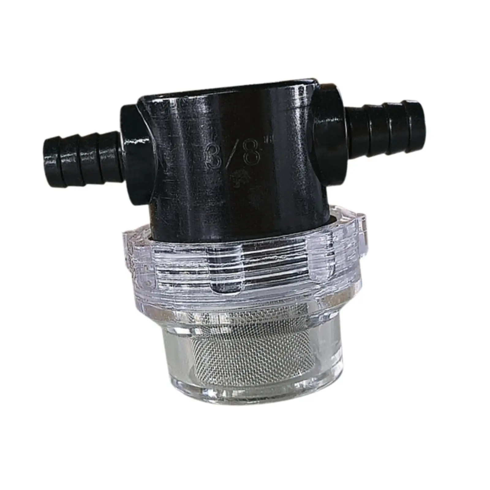 Water Pump Strainer Inline Twist on Sprayer Filter Kit 50 Mesh Stainless Steel Screen for Car Wash Marine