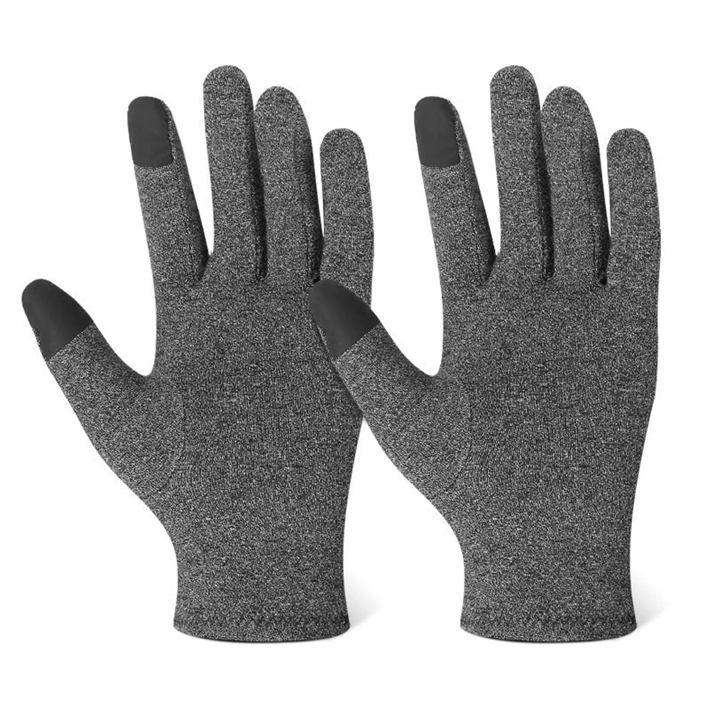 1Pair Unisex Arthritis Compression Gloves for  Hand Swelling Comfortable Supportive Gloves for Men And Women