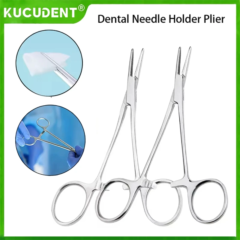 

Dental Needle Holder Plier Autoclavable Dentist Surgical Instrument Orthodontic Tweezer Forceps Stainless Steel Dentistry Tools