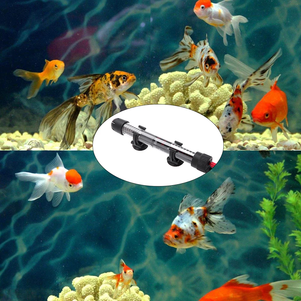 

2Pcs 300W Submersible Aquarium Heater with Thermometer Us Plug Accurate Thermal Control for Fish Tank Aquaculture Systems