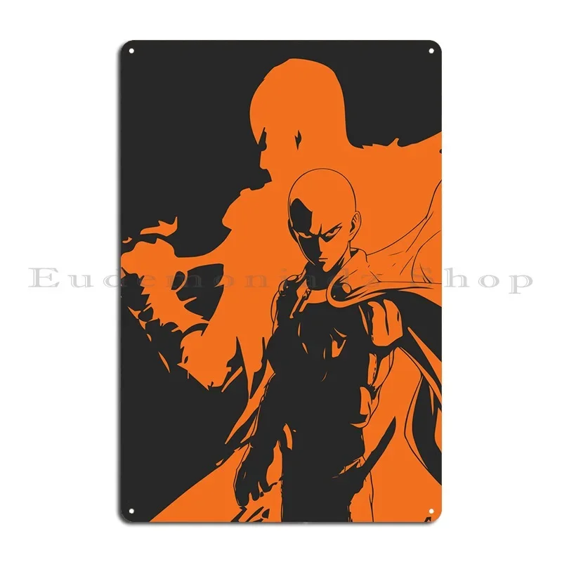 Saitama Metal Plaque Poster Personalized Classic Club Wall Plaque Garage Tin Sign Poster