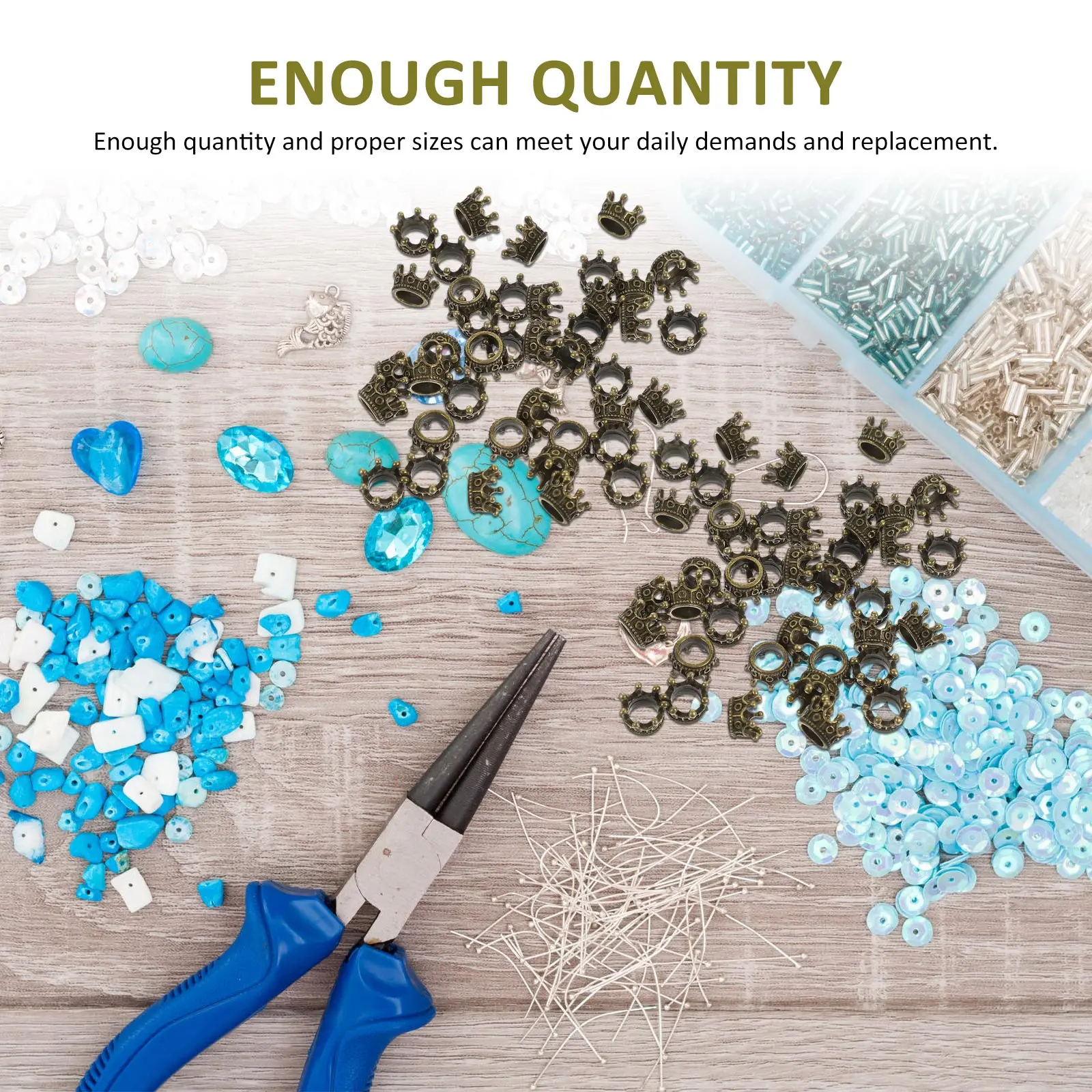 

100 pcs Alloy Shape Charms Mini Vintage Pendants Jewelry Key Decor Lightweight Pendant Gift for Family