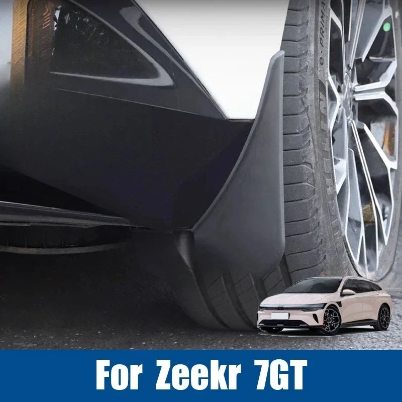 Car Front and Rear Wheel Flaps Splash Guards Durable Anti-Scratch Dustproof Fender Protector Accessories For Zeekr 7GT 2025 2026