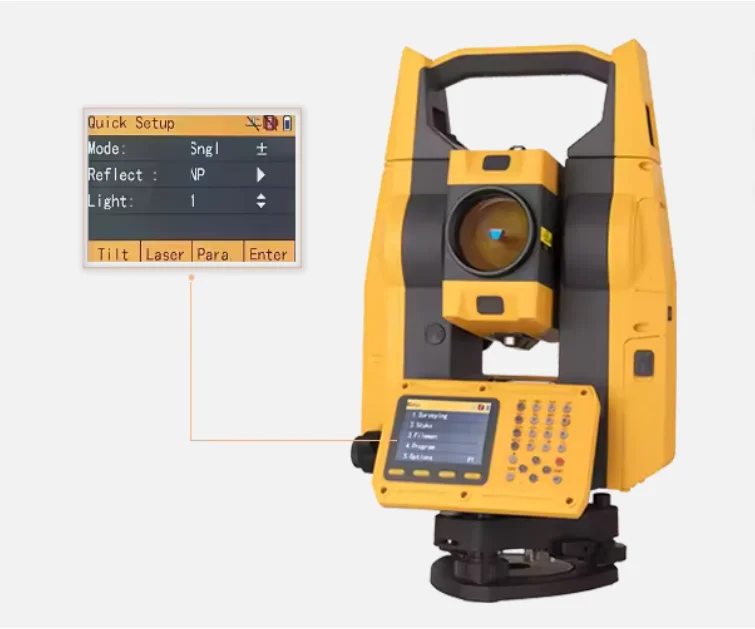 High Accuracy Hi-Target ZTS-421L10 /HTS-521L10 Total Station Surveying Instrument HD Color Screen Long Range With 2'' Accuracy