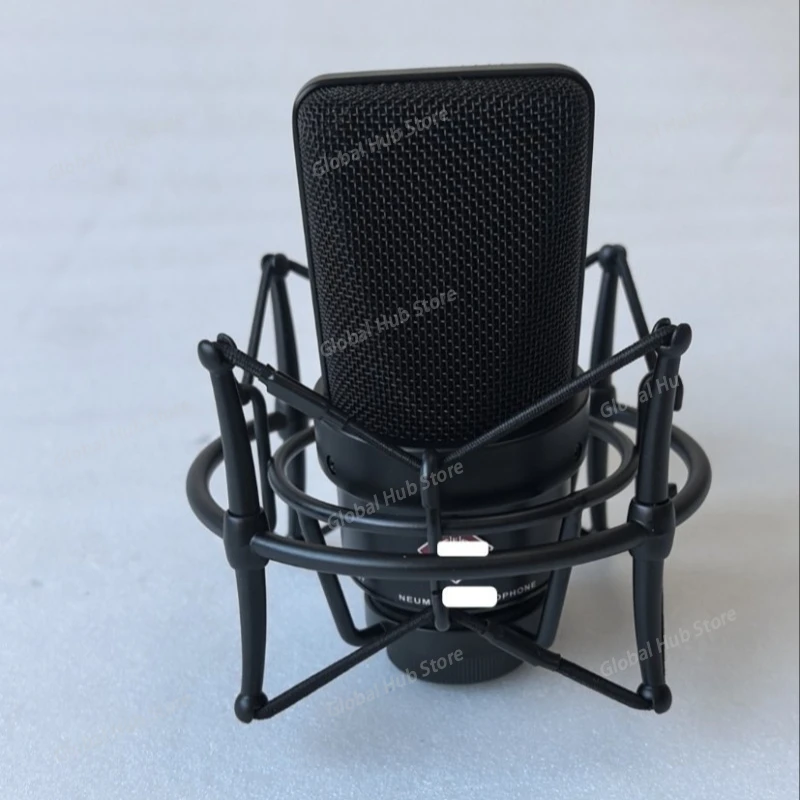 TLM103 Professional Wired Condenser Microphone for Live Streaming, Recording Studio, Computer and Home Use, Black Microphone Set