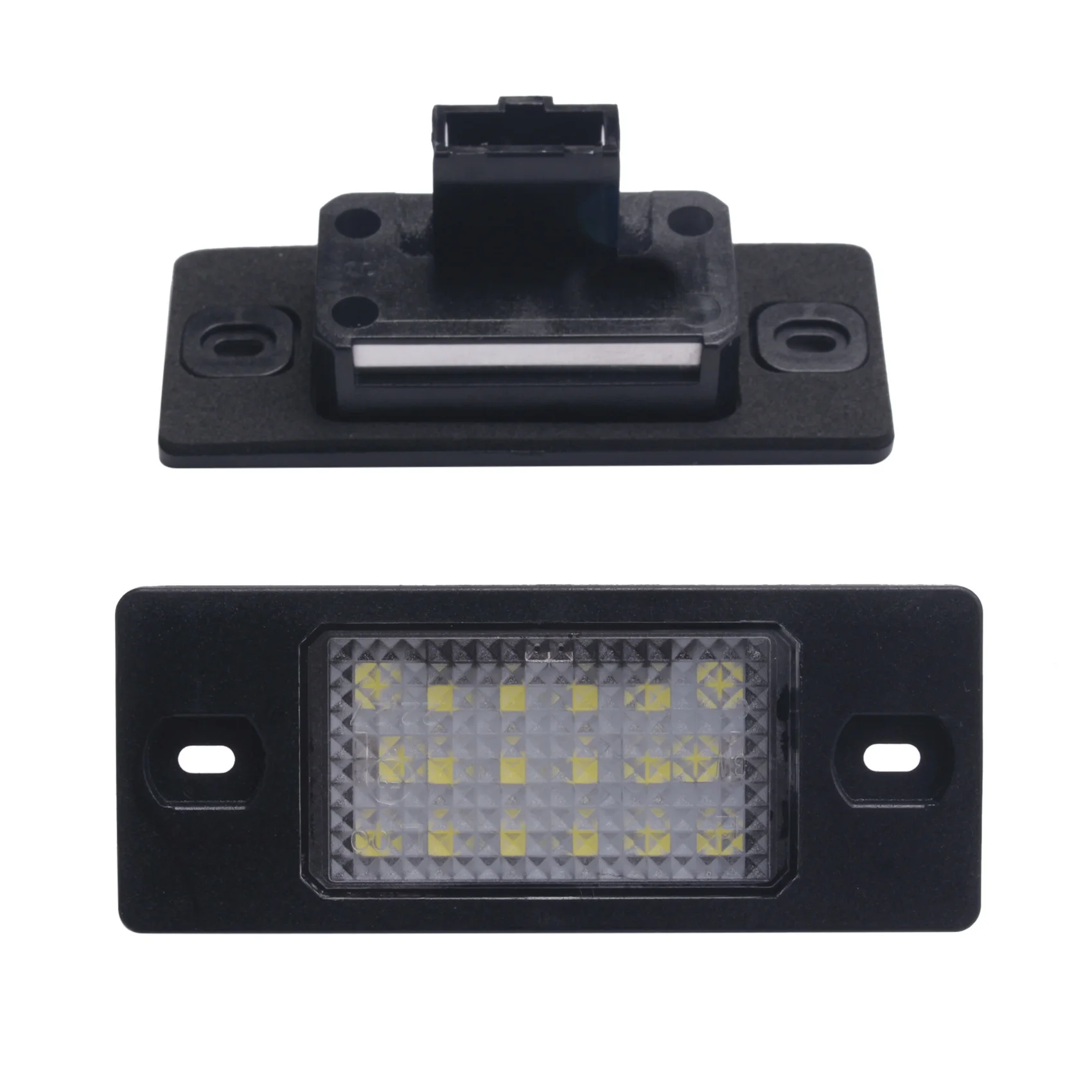 2Pcs No Error Led Number License Plate Light For Golf 5 Touring Touareg Tiguan Porsche Cayenne