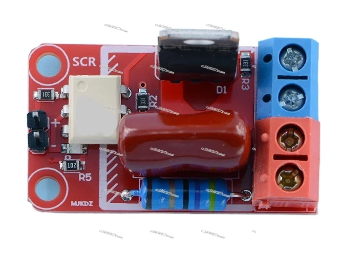 16A TRIAC BTA16 SCR Module with Thyristor and AC Switch Functions, Integrated Zero Cross Detection Technology