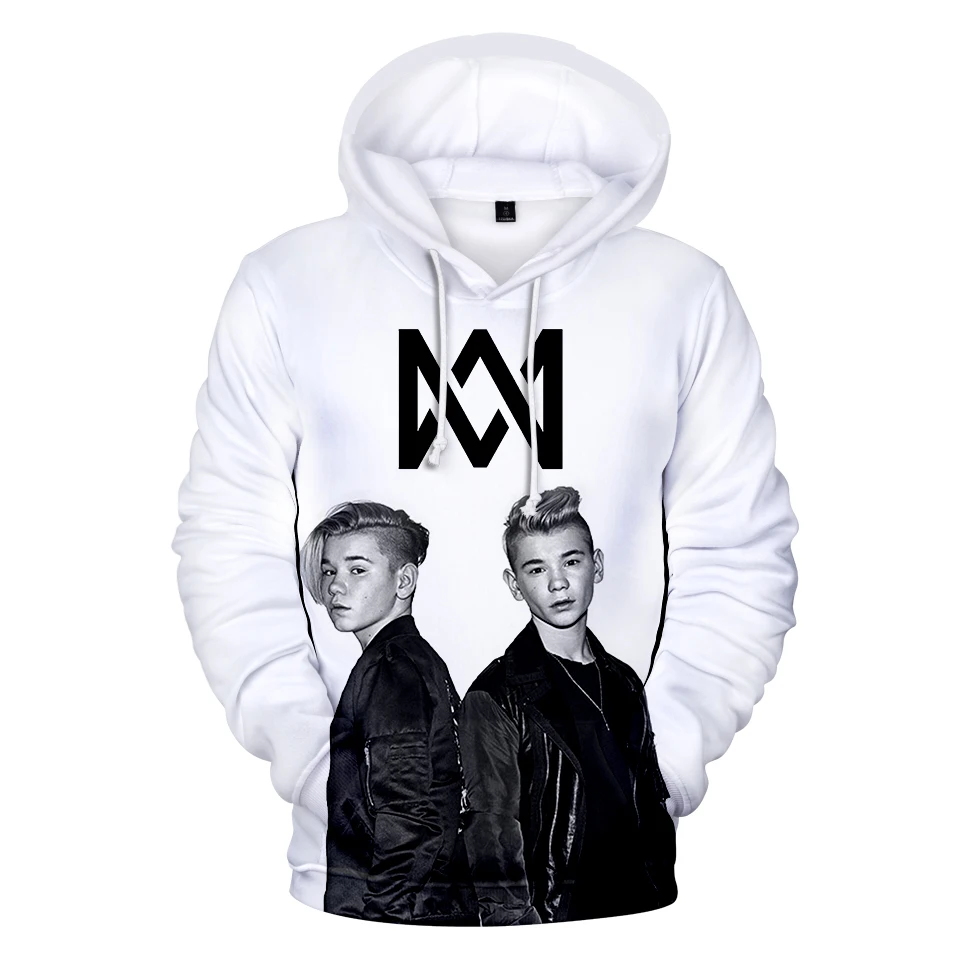 

2023 Fashion Marcus and Martinus Print 3D Hoodies Sweatshirts Women Men High Quality Oversized Hoodie Kpop Hoodie Oversized Coat