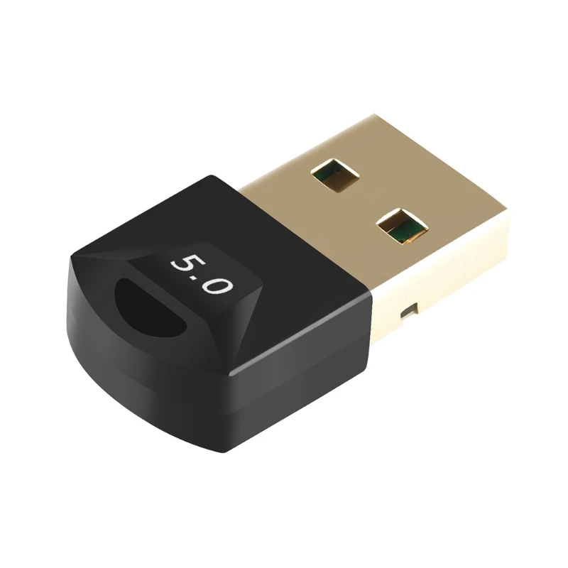 Para PC USB Micro adaptador Dongle Bluetooth5.0 Compatible con AUX Mini para computadora escritorio transferencia