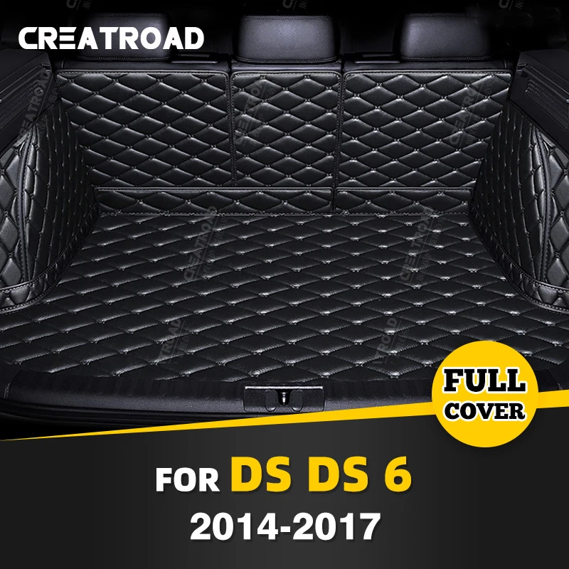 

Auto Full Coverage Trunk Mat For DS 6 2014-2017 16 15 Anti-Dirty Car Boot Cover Pad Cargo Liner Interior Protector Accessories