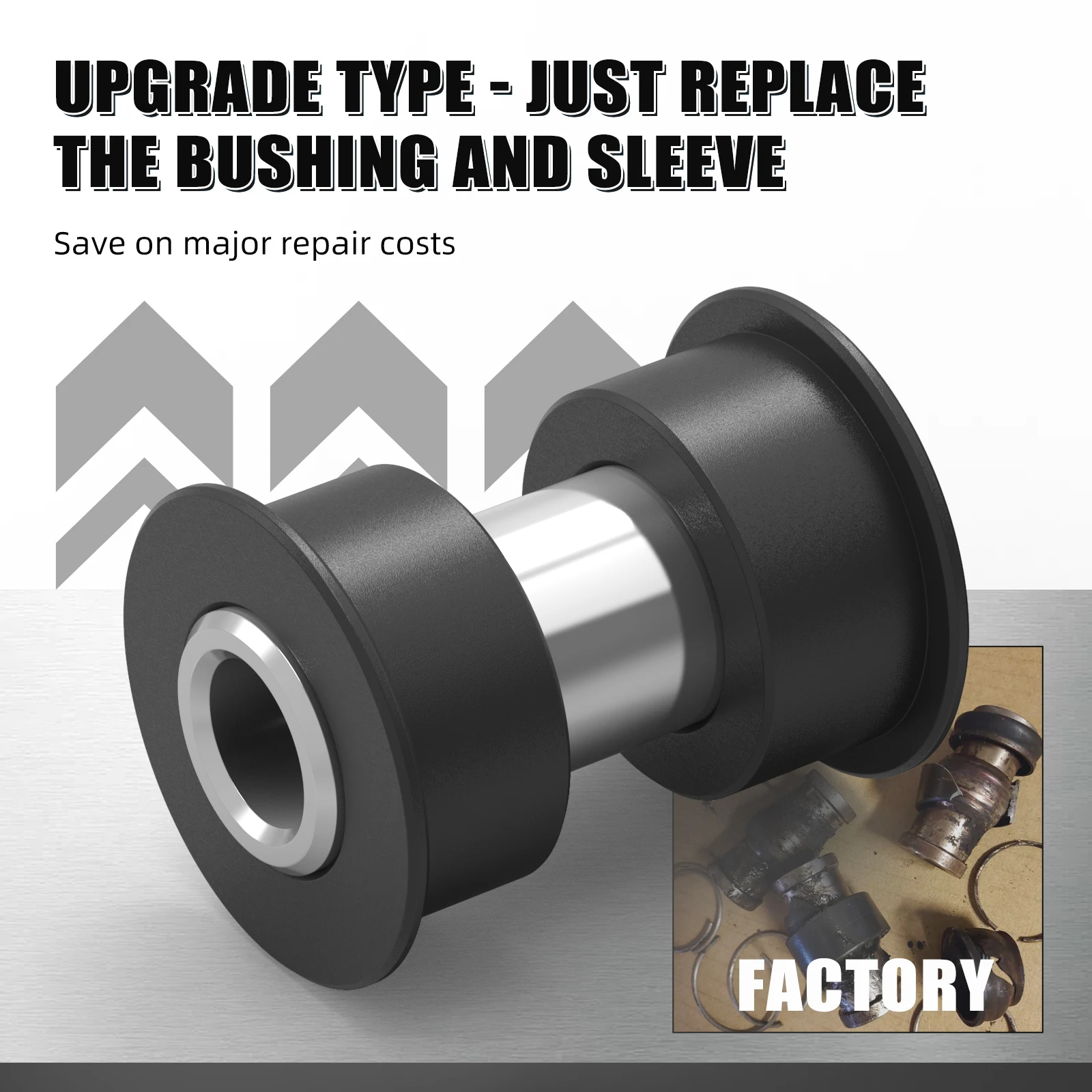 NICECNC الجبهة A Sway الذراع البطانات دائم PA66 المواد لهوندا تالون 1000R 1000RS 1000X 1000XS 2019-2024 51350-HL6-AF0ZB