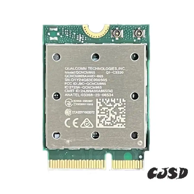 

CJSD-Tri Band Wifi7 QCNCM865 Bluetooth 5.4 Wireless Wifi Card Bluetooth 5.4 Wireless Wi-Fi For Win11