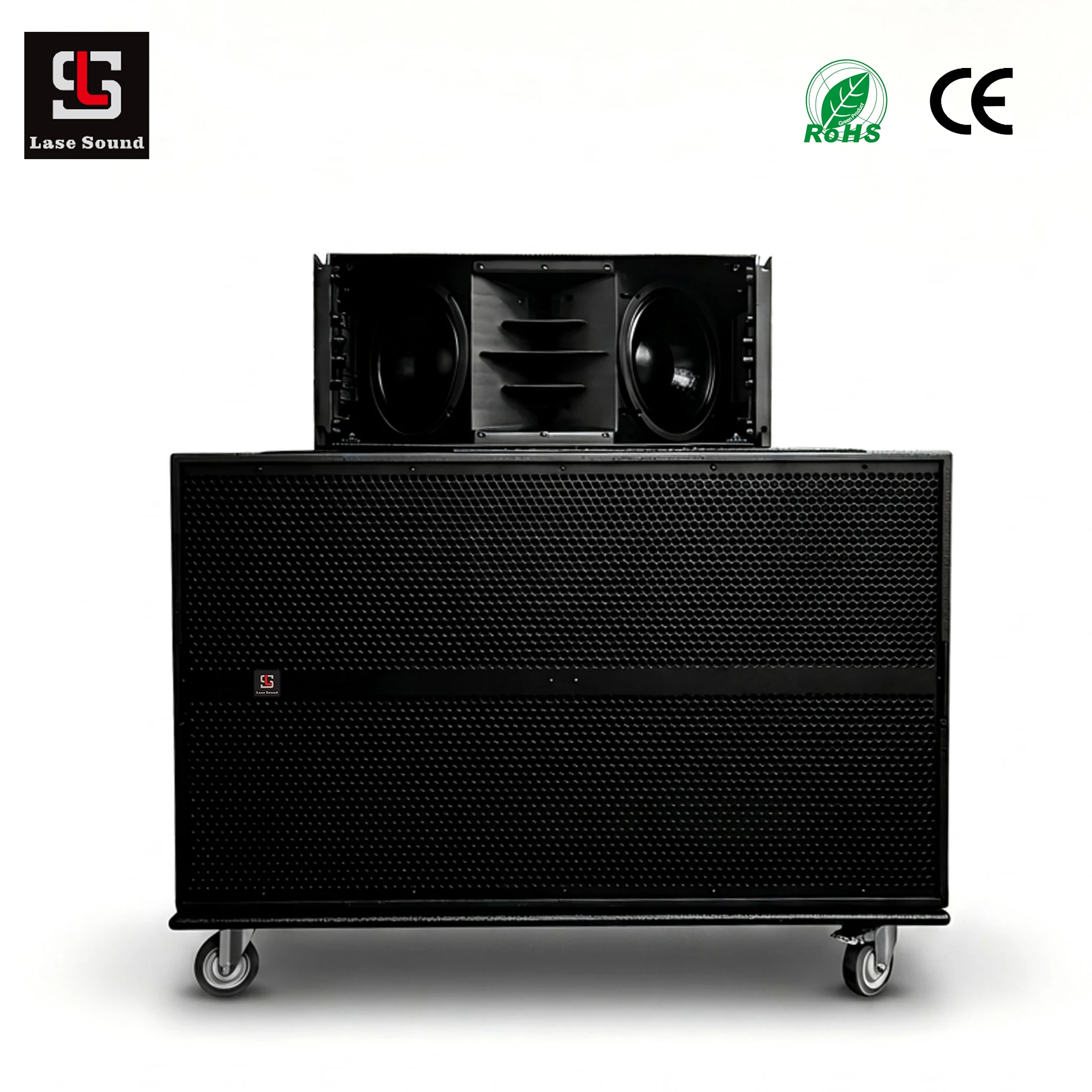 LS-9007AS Double 21inch 3000 Watt Professional Audio Big Power SUB Woofer Subwoofer Bass pa System for Sound System
