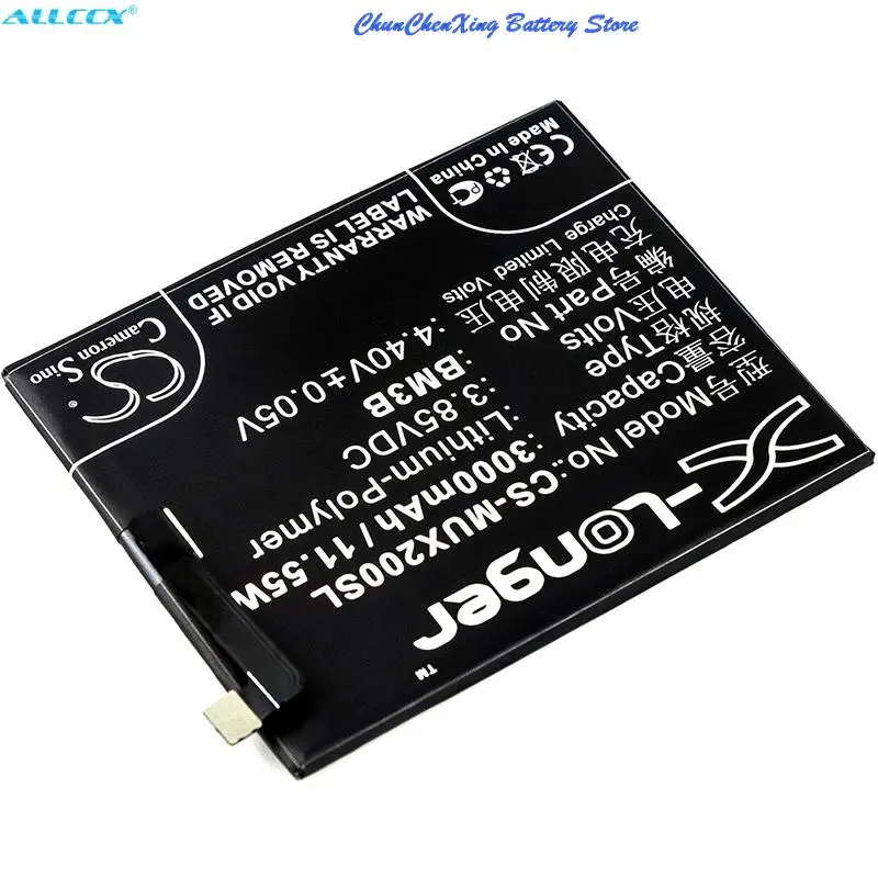 100% NEW 3000mAh Battery BM3B for Xiaomi M1803D5XA, M1803D5XC, M1803D5XE, M1803D5XT, MDE5, Mi Mix 2S, Mix 2, Polaris