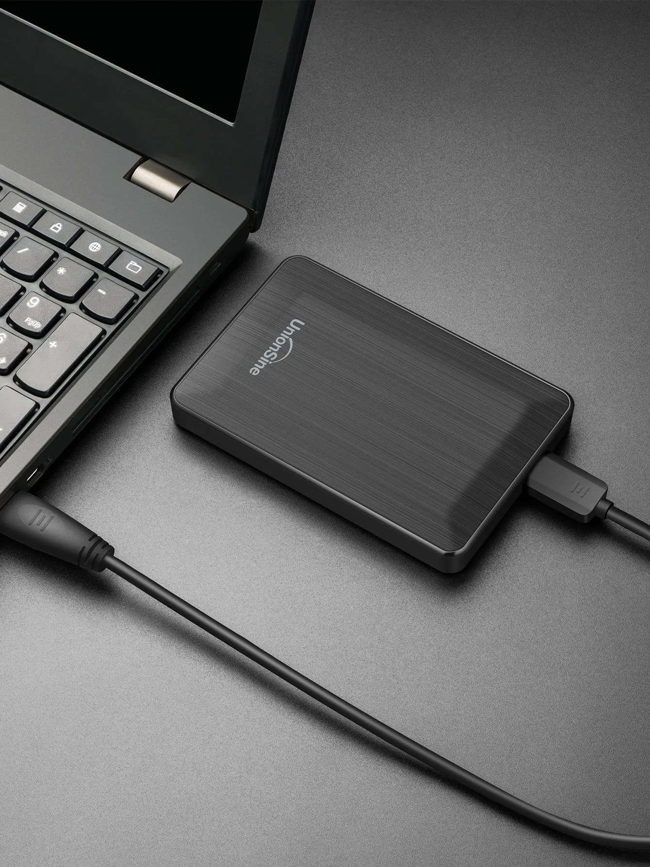 UnionSine قرص صلب خارجي 1 تيرابايت USB 3.0 محمول عالي السرعة، نسخ احتياطي سريع وموثوق، سهل الاستخدام، بلايستيشن 5 سليم 1 تيرابايت، متوافق مع الحاسوب، اللابتوب، ماك، بلايستيشن 4، إكس بوكس، والتلفاز الذكي
