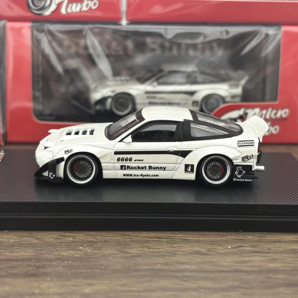 

Micro Turbo 1:64 180SX White Color Diecast Model Car In 2025