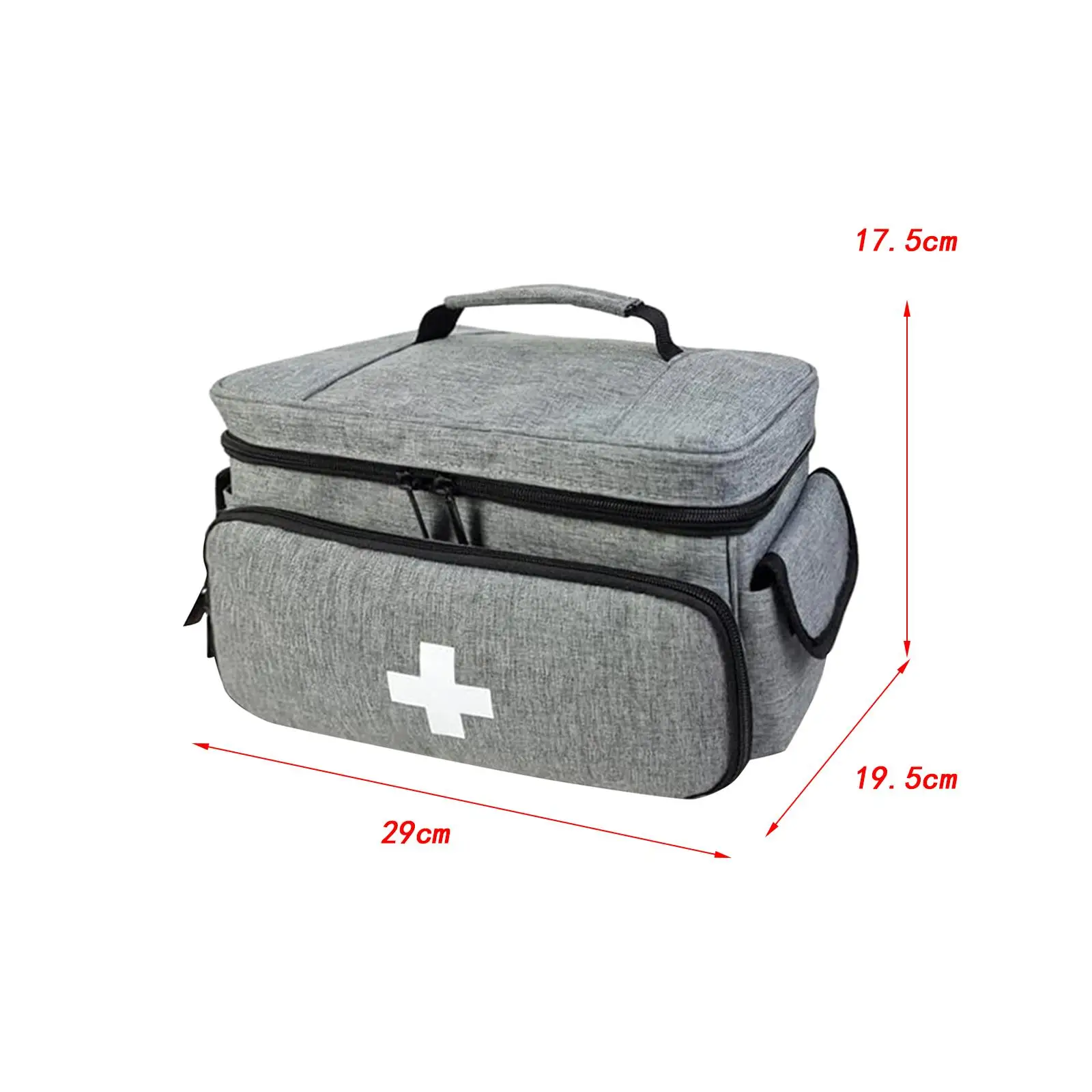 حقيبة الإسعافات الأولية، لوازم طوارئ واسعة، منظم طوارئ للسفر لصالة الألعاب الرياضية