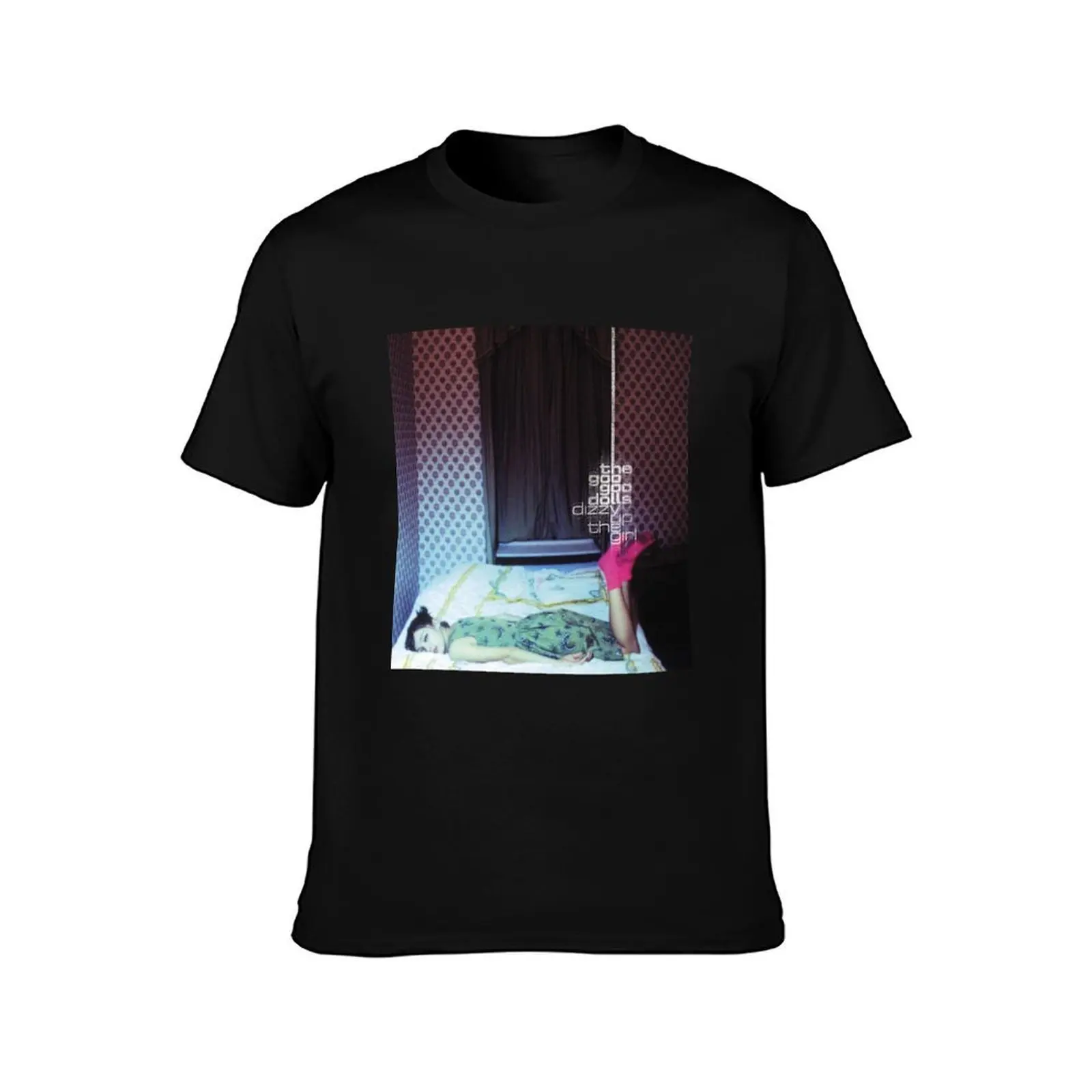Dizzy up the girl T-Shirt Big and Tall Crew Neck Tee T-Shirt