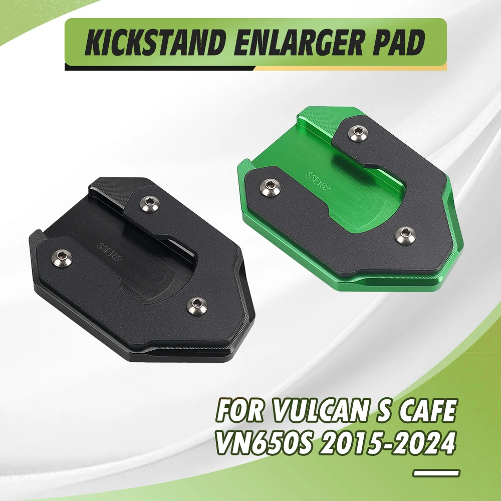 

FOR KAWASAKI Vulcan S Cafe VN650S 2015-2017-2018-2019-2020-2021-2022-2023 2024 Motorcycle Side Stand Plate Kickstand Extension