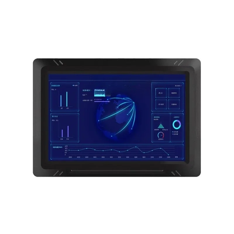 Management tablet, energy management data collection