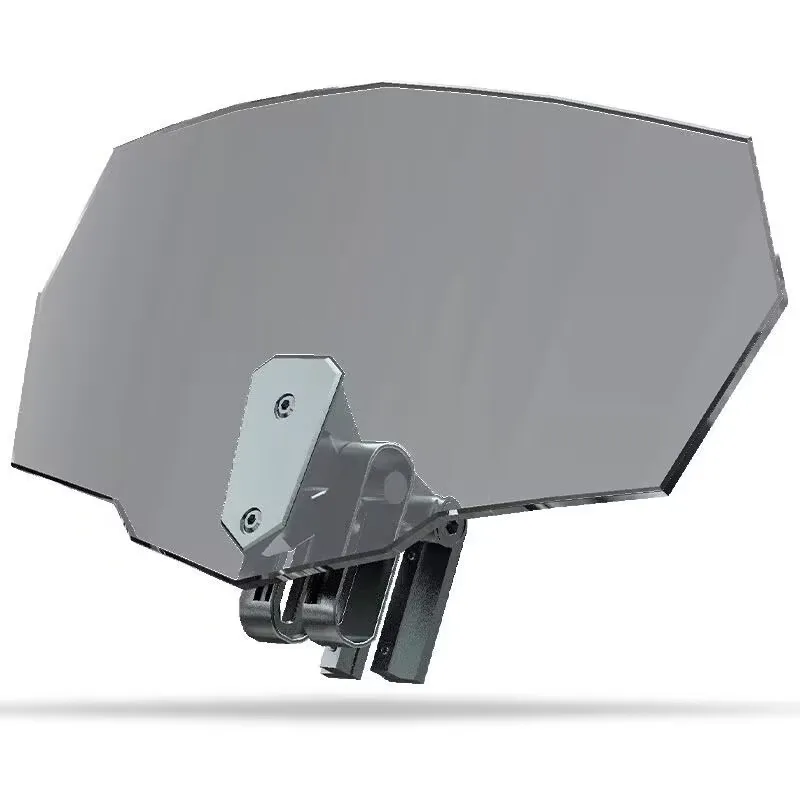 2025 Motorcycle universal modification, small windshield installation, high lift windshield anti cutting accessories