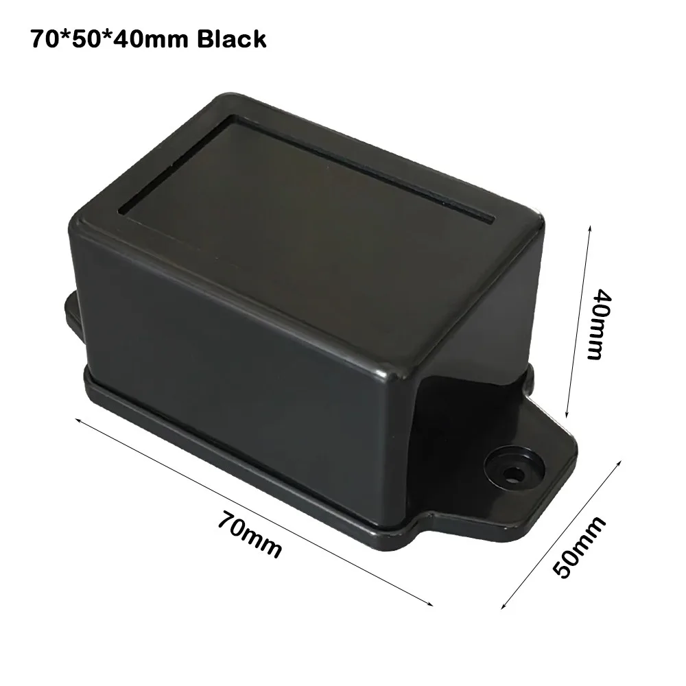 Waterproof Project Enclosure Boxes White Black 10 Styles Storage Case ABS Plastic Housing Instrument Case Electronic Supplies