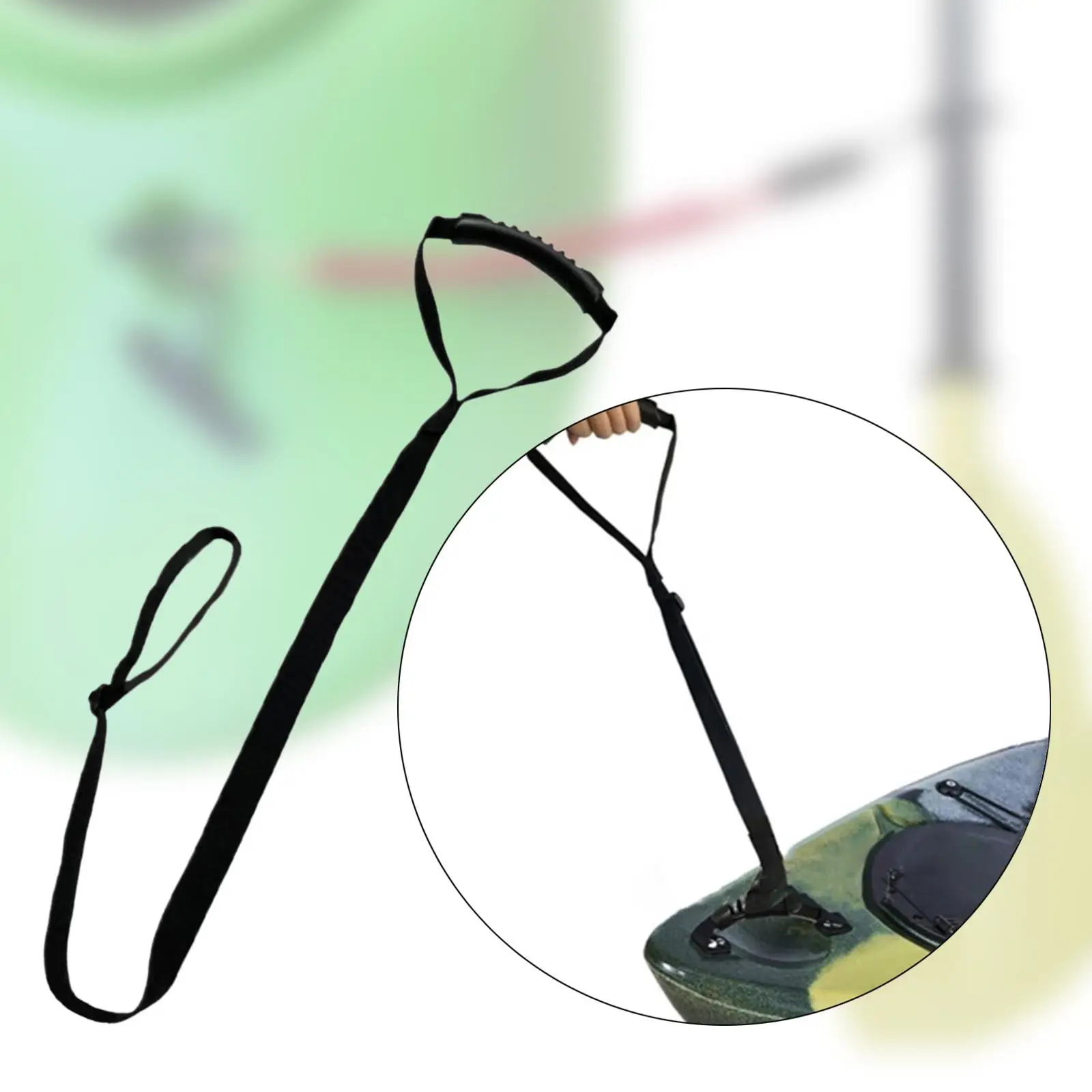 Kajak Stand-up Assist Strap Einstellbar 33-55 Zoll Boot Stehendes Seil Mehrzweck Stehhilfe Ziehen Zubehör