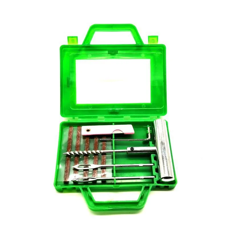 For all-steel needle iron handle, needle repair needle rubber strip, motorcycle vacuum tire, car tire repair tool