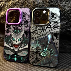 Kaiju No 8 Kafka For iPhone 15 14 13 12 11 Pro Max XS Max X XR 7 8 Plus 6S Fashion Colorful Silver Phone Case