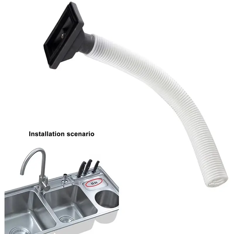 DTA4-Gold Plated Sink Drain Drain Sink Downcomer For Managing Excess Water And Maintaining Clean Sink Spaces